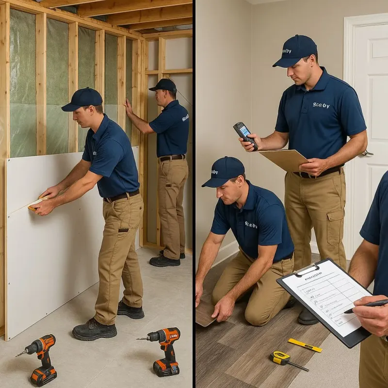 Repairs and Reconstruction process in Laurens County, GA