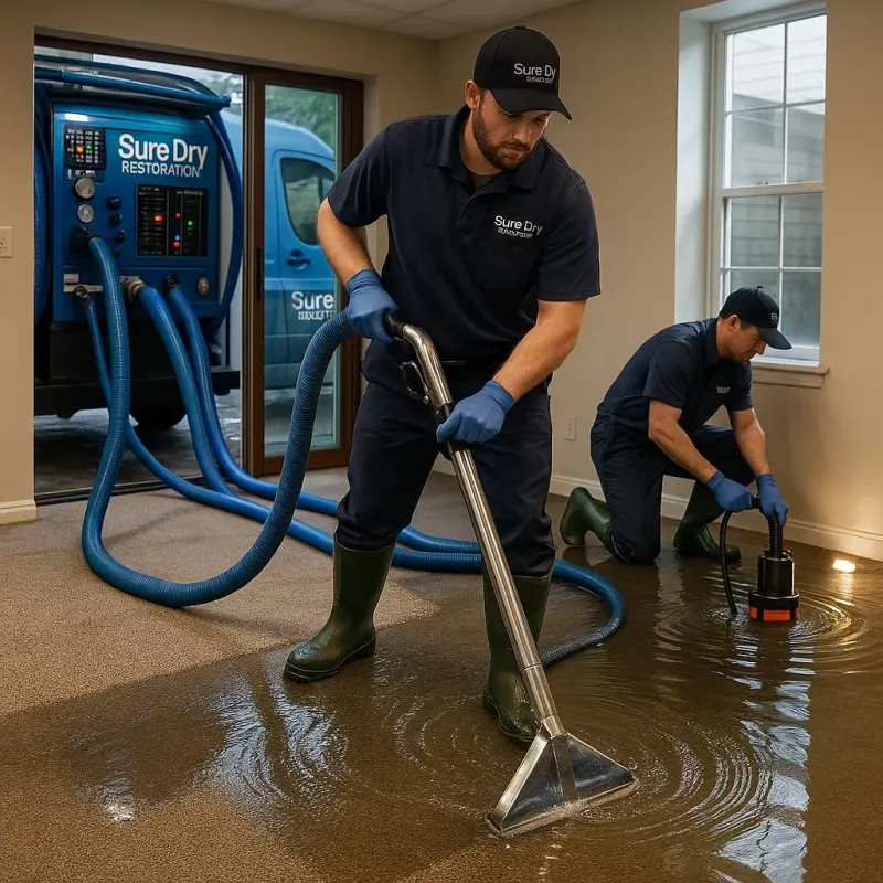 Water Extraction and Removal process in Laurens County, GA